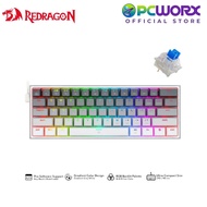 Redragon K617GGW FIZZ RGB Gradient Grey White Blue Switch