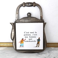 法國復古陶瓷鍋墊