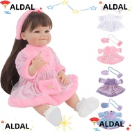 ALDAL Doll Clothes, 22inch/55cm Multicolor Doll Pleuche Dress Set, Cosplay Photo Props Gift Doll Dre