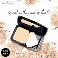 📢AVON READY STOCK‼️Avon Flawless Truematte Dual Powder Foundation 9g