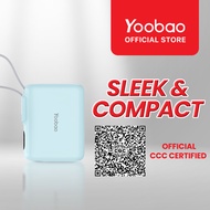 Yoobao 3C Certified Powerbank 20W/45W Fast Charging 10000mAH Mini Size w Built-in Type C Cable LD10/