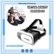 3D Virtual Reality Glasses  Headset VR  For Mobile Phone 2nd Generation VR Cermin Mata 3D Movies Gam