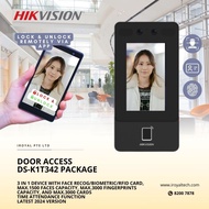 Hikvision Single/Double Door Facial Recognition Two Way Audio TIME ATTENDANCE Door Access DS-K1T342M