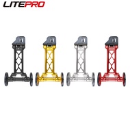 Litepro Extension Rod Easy Wheel Parking Push Wheel Telescopic Rod Widened Easywheel Booster Wheels For Birdy