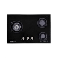 Tecno Gas Hob - 3 Burners T23tgsv-black