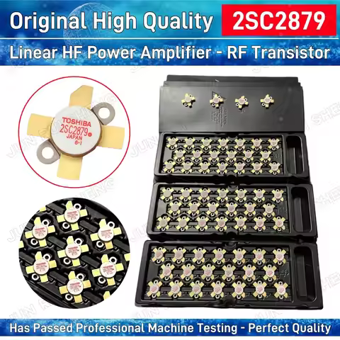 Original TOSHIBA 2SC2879 RF Transistor HF Power Amplifier Radio Kit 2SC2879A/C 250W 30mhz SSB Linear