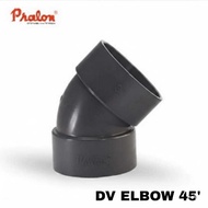 Elbow 45 Degree 1-1/4" PRALON Elbow D (Knee) 45 Degree Connection
