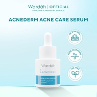 Wardah Acnederm Acne Care Serum 15 ml - Cell-Power Serum with Tea Tree Oil, Fights Acne-Caused Bacte