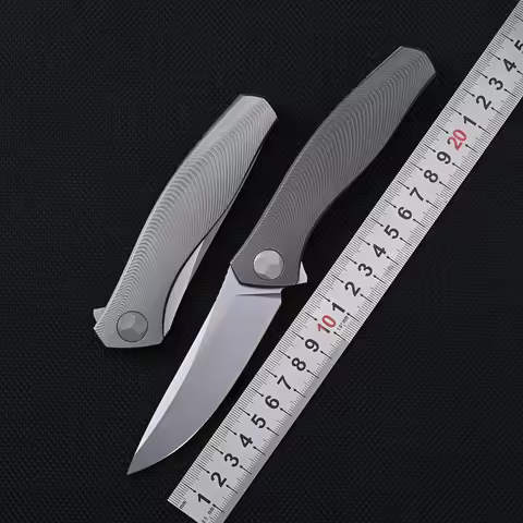 Green Thorn Bio Folding Knife TC4 Titanium Handle VG10 Blade Outdoor Camping Hunting Survival EDC To