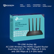 TP LINK TP-Link A6 ArcherTP link MU-MIMO Gigabit WiFi Router AC1200 Wirelesstplink