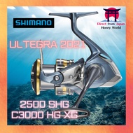 SHIMANO ORIGINAL Spinning Reel General-purpose Ultegra 2021 2500 2500SHG C3000 C3000HG C3000XG