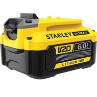 STANLEY แบตเตอรี่ 20V Max 2.0Ah / 4 Ah /6AH รุ่น SB202 / SB204 / SB206  รับประกันศูนย์ 1 ปี