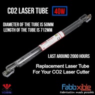 CO2 Laser Tube 40W for Laser Cutter