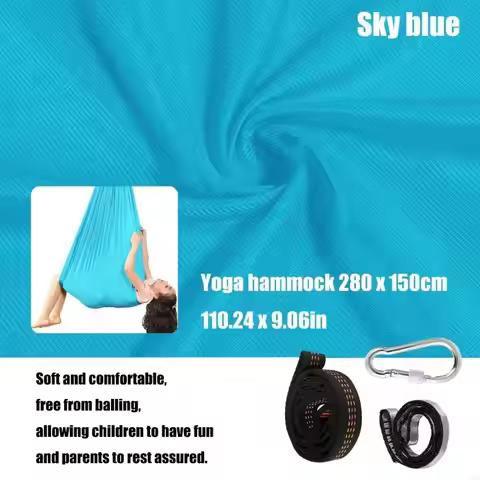 Double Layers Sensory Swings Therapy Swings Hammock Hanging Chair Outdoor and Indoor Swings for Kids