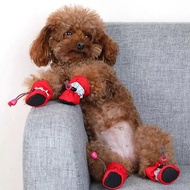 Pet Dog Soft Bottom Rain Shoes Shoes Teddy Bichon Soft Shoes Bottom Boots Dog Footwear Rain T4u2