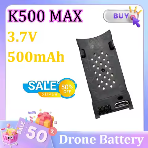 K500 MAX RC 3.7V 500mAh Drone Battery Propeller K500 MAX K500MAX Remote Control Spare Accessories
