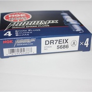 NGK Iridium Spark Plug DR7EIX Kaiwei Rongguang 202 Royal Dragon Iron Horse D7EA/DR7EA/DR7EB/D7RTC