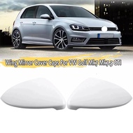 Left Right Car Side Mirror Cover For VW Golf 7 MK7 MK7.5 Touran Rear View Mirror Housing Caps Automo