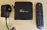 X96 Max+ 安卓電視盒子帶遙控器