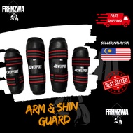 💥Shipping Daily💥100% READY STOCK💥 Wepport BLACK Martial Arts Arm & Shin Guard SET