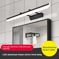 Mirror light bathroom mirror LED light bathroom simple modern mirror cabinet light toilet wall light retractable lamp