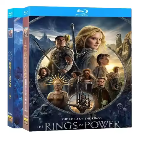 The Lord of the Rings: The Rings of Power Season 1-2 Series 4-Disc Blu-ray Disc High Definition BD