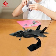 Sharprepublic 1/72 Scale F35 B Fighter Jet Model Home Decor Simulation Diecast Plane Model for