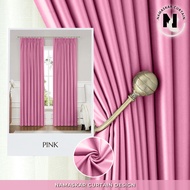 namaskar.curtain -  Iris Hook/Eyelet Blackout Curtain - Code 16 (170cm-400cm)