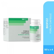 BIOFIZZ Forliv Capsule 50'S X 4 Liver Detox Supplements Liver Supplement 排毒 护肝 肝保健品 护肝片 HTM Pharmacy