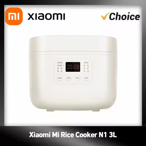 Xiaomi Mi Rice Cooker N1 3L Energy-saving Version 9 Stage Cooking Dual Engine Anti Overflow 6-Layer 