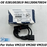 New 0281002819 281002819 Crankshaft Pulse Sensor For V-olvo Truck VM210 VM260 VM310 961200670034 0 2