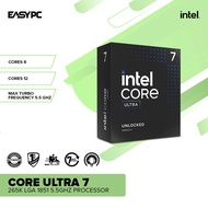 EasyPC | Intel Core Ultra 7 Processor 265K LGA 1851 5.5Ghz Desktop Processor