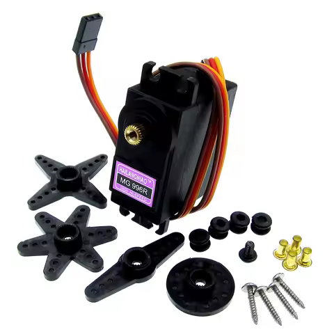 10PCS Servos Digital MG996R MG996 Servo Metal Gear for Futaba JR Car RC Model Helicopter Boat 360 de