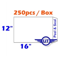 Brown / White Envelope 12″ X 16″ 12x16 12 x 16 305mm x 406mm 305mmx406mm Manila 250PCS/BOX Sampul Su