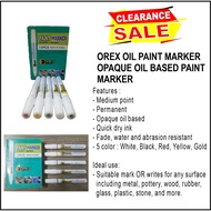 OREX Oil Paint Marker Opaque Oil Based Paint Marker