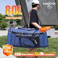 80L Travel Bag Men Women Large Capacity Waterproof Travelling Luggage Duffle Gym Sports Bag