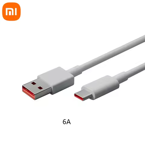 100% Original 6A 120W Xiaomi Cable Compatiable with 120W Mi Charger Quick Fast charge for mi 9 11 10