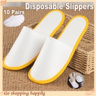 10 Pairs Disposable Slipper Travel Hotel Beauty SPA Non-Slip Room Slipper Wedding Slipper