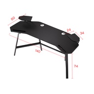 KUCA โต๊ะคอม โต๊ะเกมมิ่ง 180/160/140CM [รับประกัน 5 ปี]