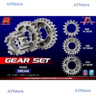 TA racing gear set for wave / dream 1/2/3/4 A3T 5501