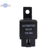 [LinshanS] Automotive Relay 12V 4pin Car Relay With Black Red Copper Terminal Auto Relay [NEW]