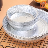 Non-stick Aluminum Foil Tin Tray / Disposable Air Fryer Oil-proof Aluminum Foil Bakeware