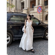 Le edarin Sg- Korean Long Dress Minimalist elegant Love bonito baby doll dress