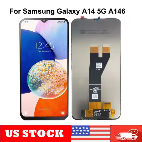 6.6 In For Samsung Galaxy A14 5G A146U1 LCD Display Touch Screen Sensor Digiziter Assembly For SM-A1