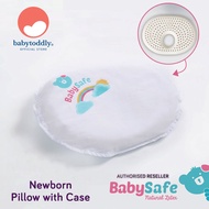 BabySafe Baby Latex Newborn Pillow Stage 1 - Case Included (Natural Latex)