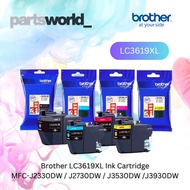 Genuine Brother Ink Cartridges LC3619XL MFC-J2330DW J2730DW J3530DW J3930DW