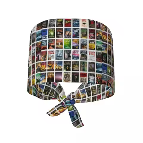 Complete Works Of Stephen King Scrub Hat Doctor Working Surgical Cap Men Women Adjustable Nursing Ca