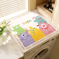 Diatom Mud Multifunctional Anti-dust Cover Pad Drum Washing Machine Refrigerator Bedside Table Sunsc