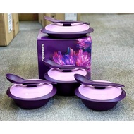 Purple Royale Petit Serveware Set Tupperware Brands October Catalog Free Giftbox
