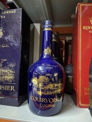 80年代拿破侖藍色陶瓷EXTRA干邑白蘭地  40度 700ml  (無盒  收藏級老酒 隨機發貨)